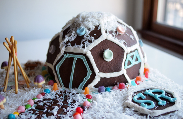 gingerbread dome home